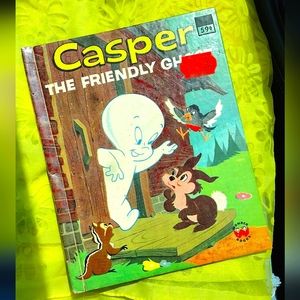 VTG 70's Casper the Friendly Ghost book by Wonder Books